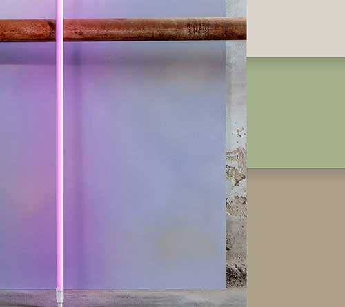 Colour combinations and surfaces